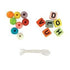 AussieSuperStore Jewellery Making Supplies PJ Twin Pack Bead Alphabet Cube/Round Beads PJ Twin Pack Bead Alphabet Cube/Round Beads  | Jewellery Making Beads 9323823158187 PJD105
